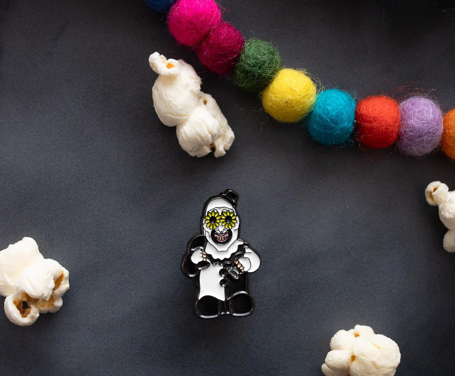 Terrifier 2 Art The Clown Enamel Pin | Toynk Exclusive