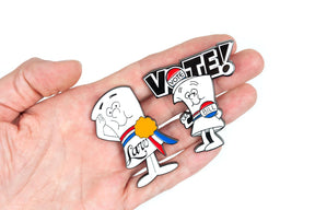 Schoolhouse Rock! I'm Just A Bill And Law Pin Set | 2 Inches | Toynk Exclusive