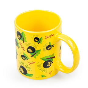 Bob Ross Collectibles | Bob Ross Happy Trees Mug | Yellow