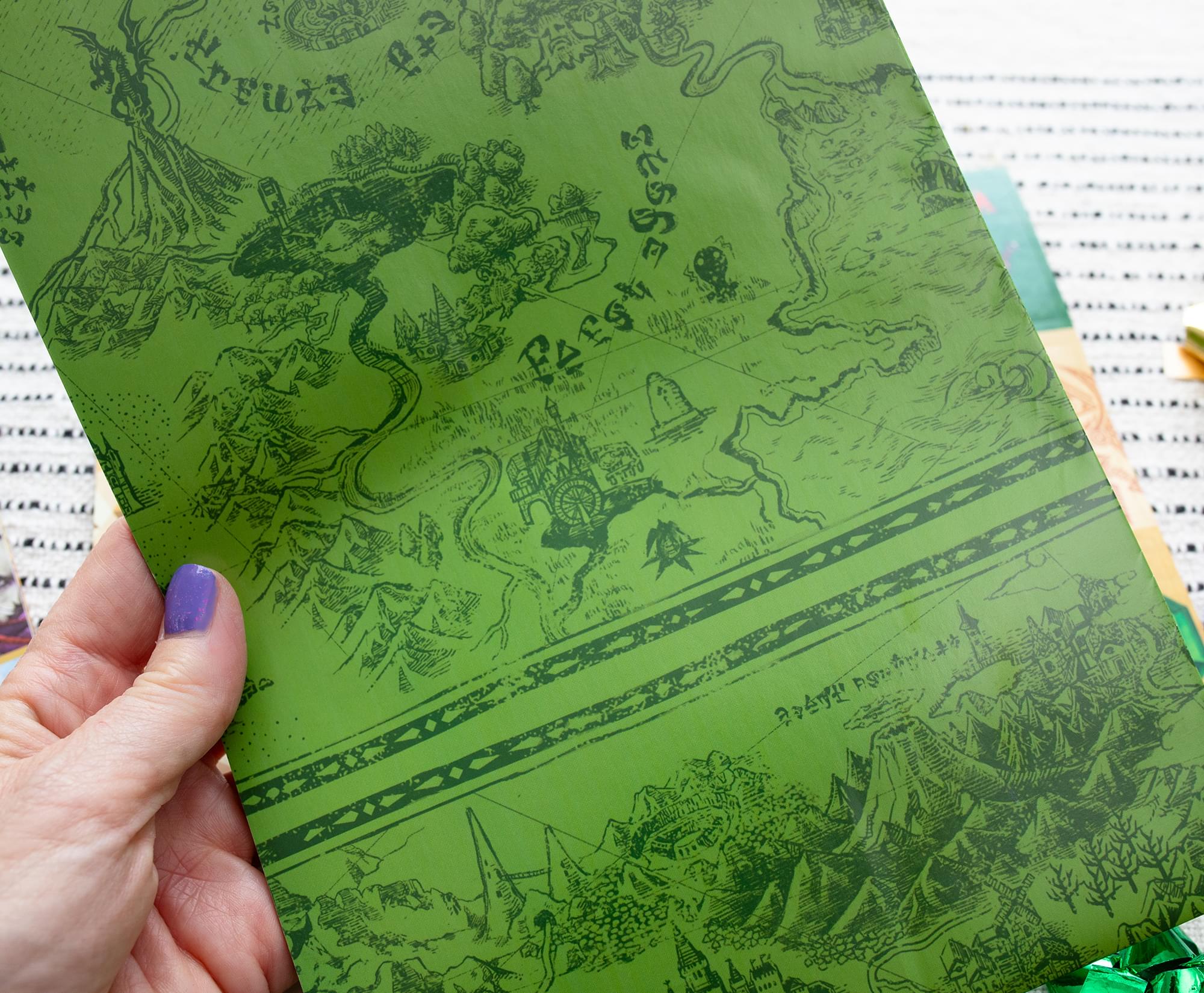 The Legend of Zelda 9-Piece Wrapping Paper Kit