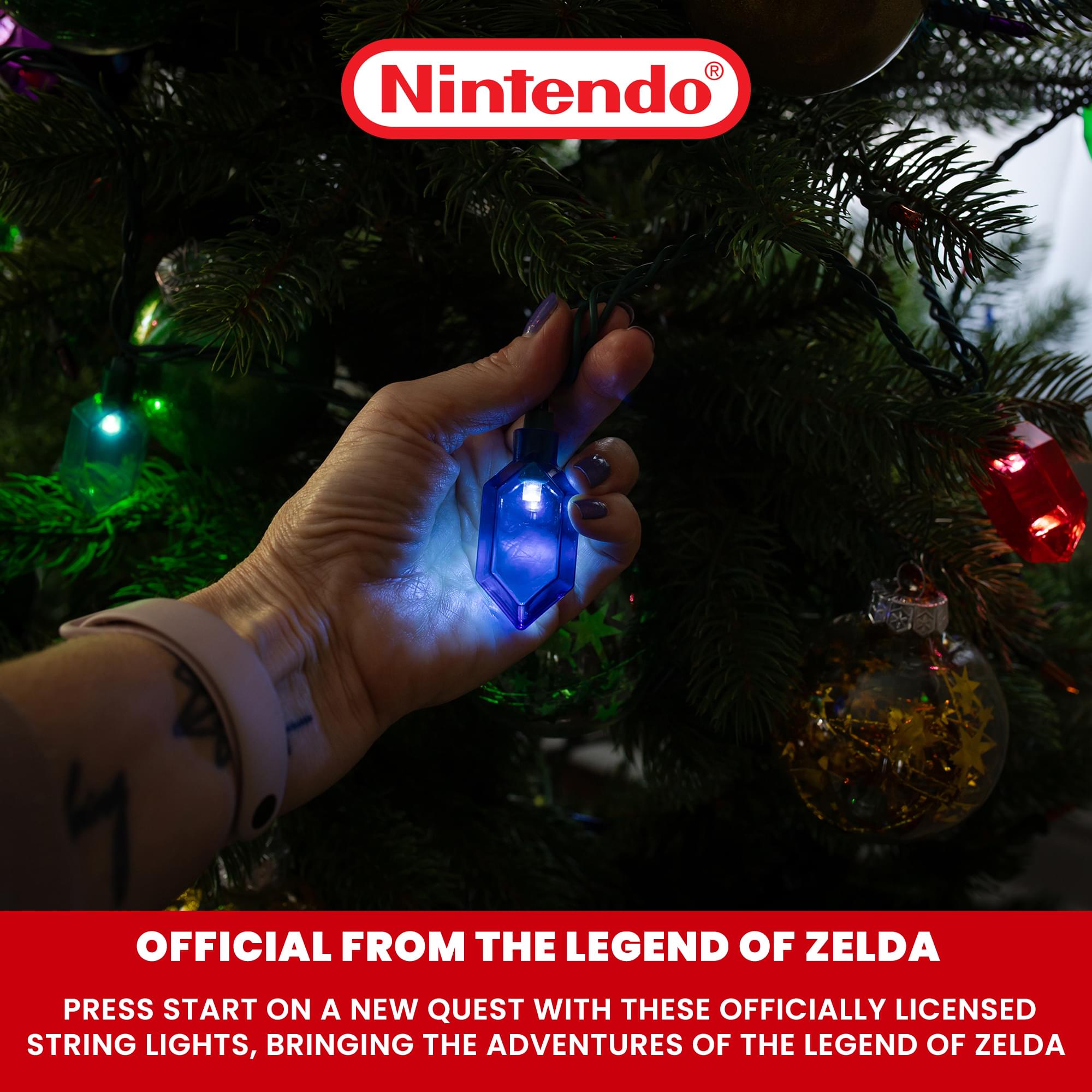 The Legend of Zelda Rupee String Lights