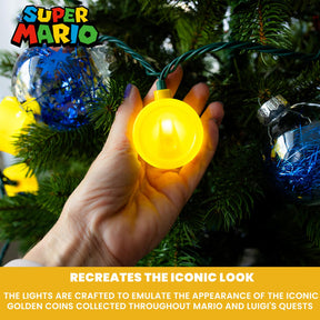 Super Mario Bros. Coin String Lights