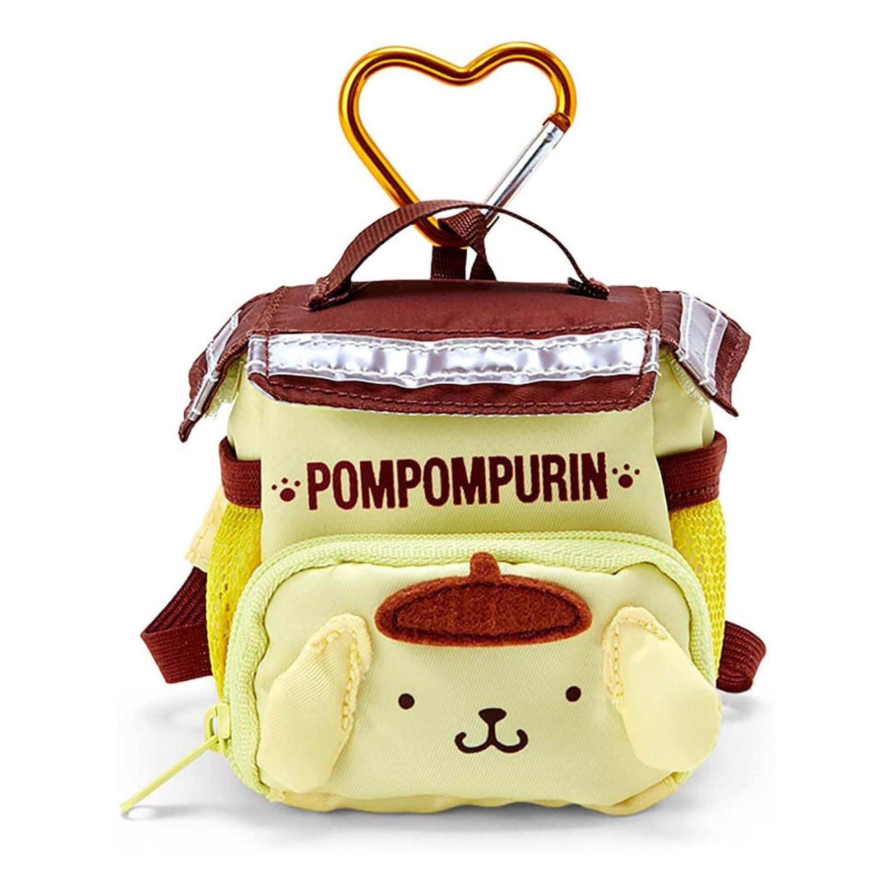 Sanrio Character Mascot Bag Clip Keychain | Pompompurin