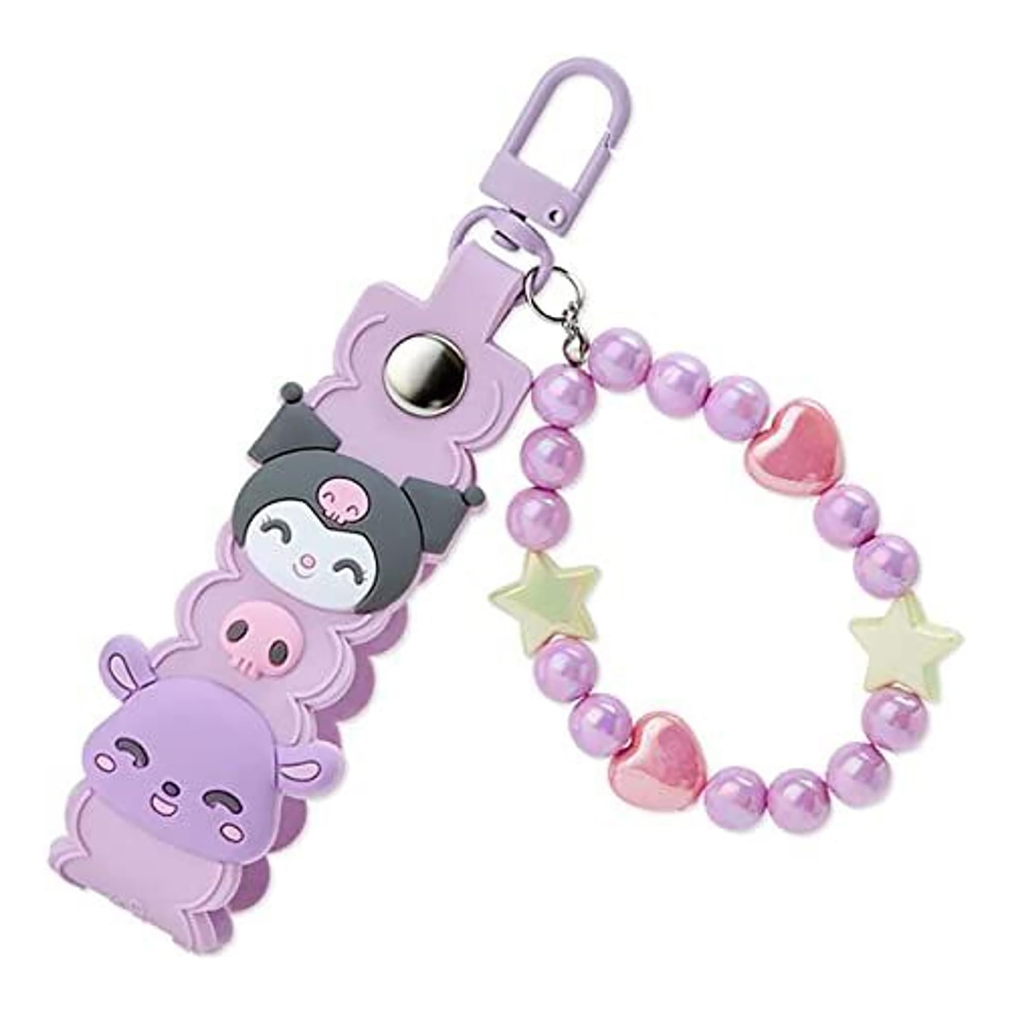 Sanrio Kuromi Beaded Keychain