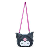 Sanrio Kuromi Plush Pouch Shoulder Bag