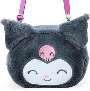 Sanrio Kuromi Plush Pouch Shoulder Bag