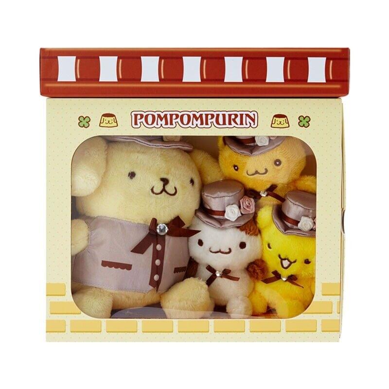 Sanrio 4 Piece Dress-Up Plush Doll Set | Pompompurin