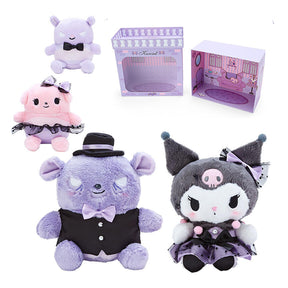 Sanrio 4 Piece Dress-Up Plush Doll Set | Kuromi