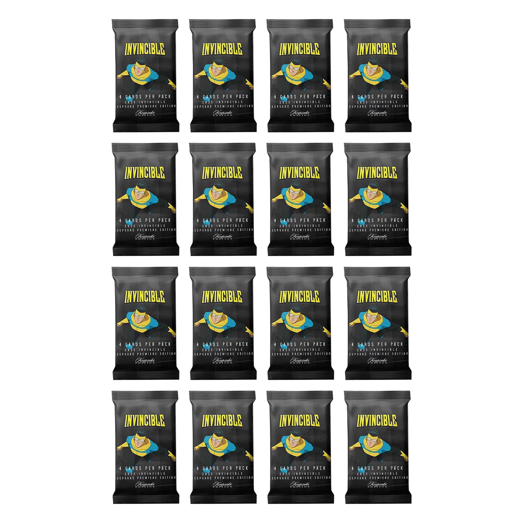 Invincible 2025 Season 1 Keepsake Premiere Trading Card Hobby Box | 16 Packs