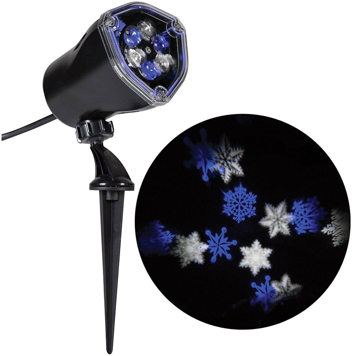 Holiday Lightshow Projection: Ornate Snow Flurry (WWBB)