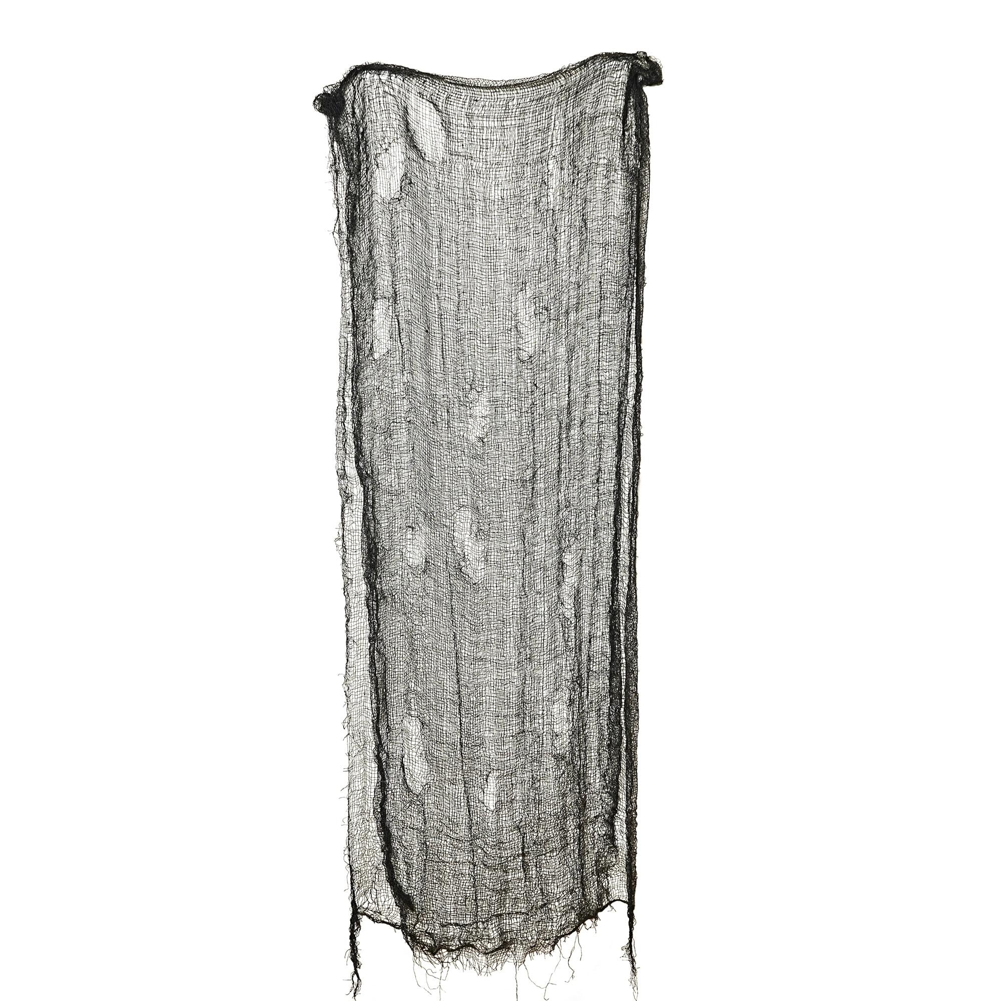 Freaky Fabric Halloween Décor, Loose Weave, Black