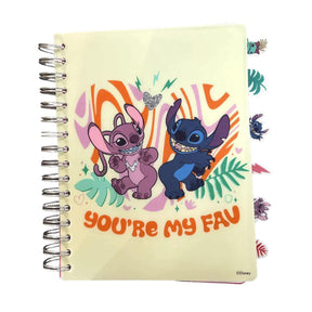 Disney Lilo and Stitch Spiral Tab Journal | 144 Pages