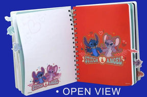 Disney Lilo and Stitch Spiral Tab Journal | 144 Pages