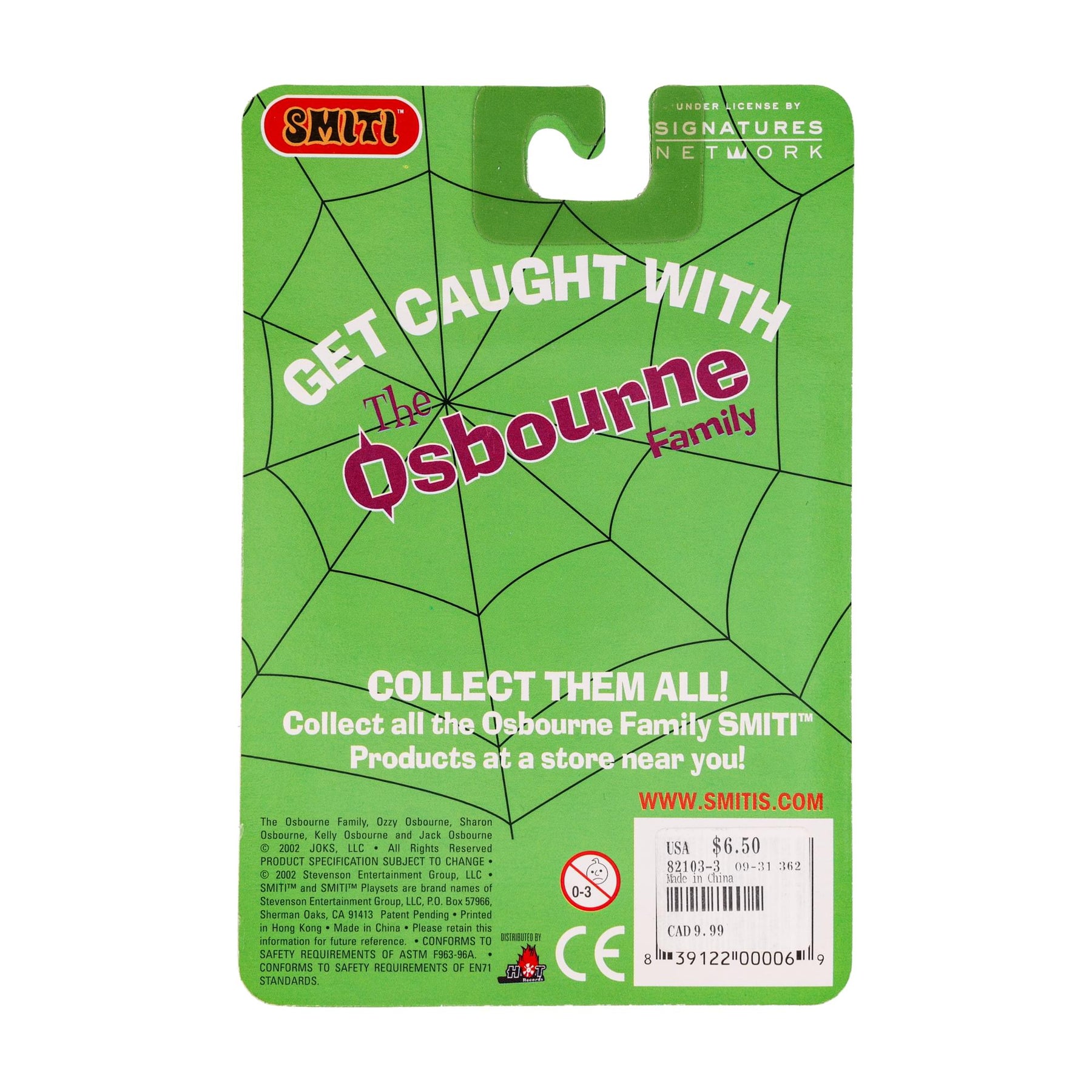 The Osbourne Family SMITI 3 Inch Mini Figure - Kelly as the G.I. White Shirt