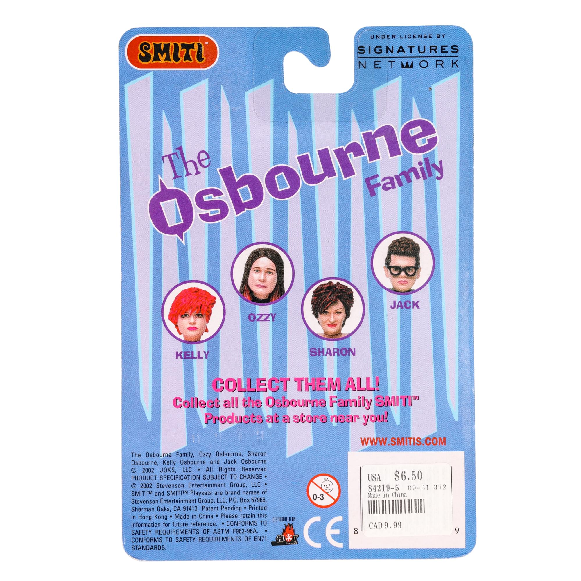 The Osbourne Family SMITI 3 Inch Mini Figure | Jack