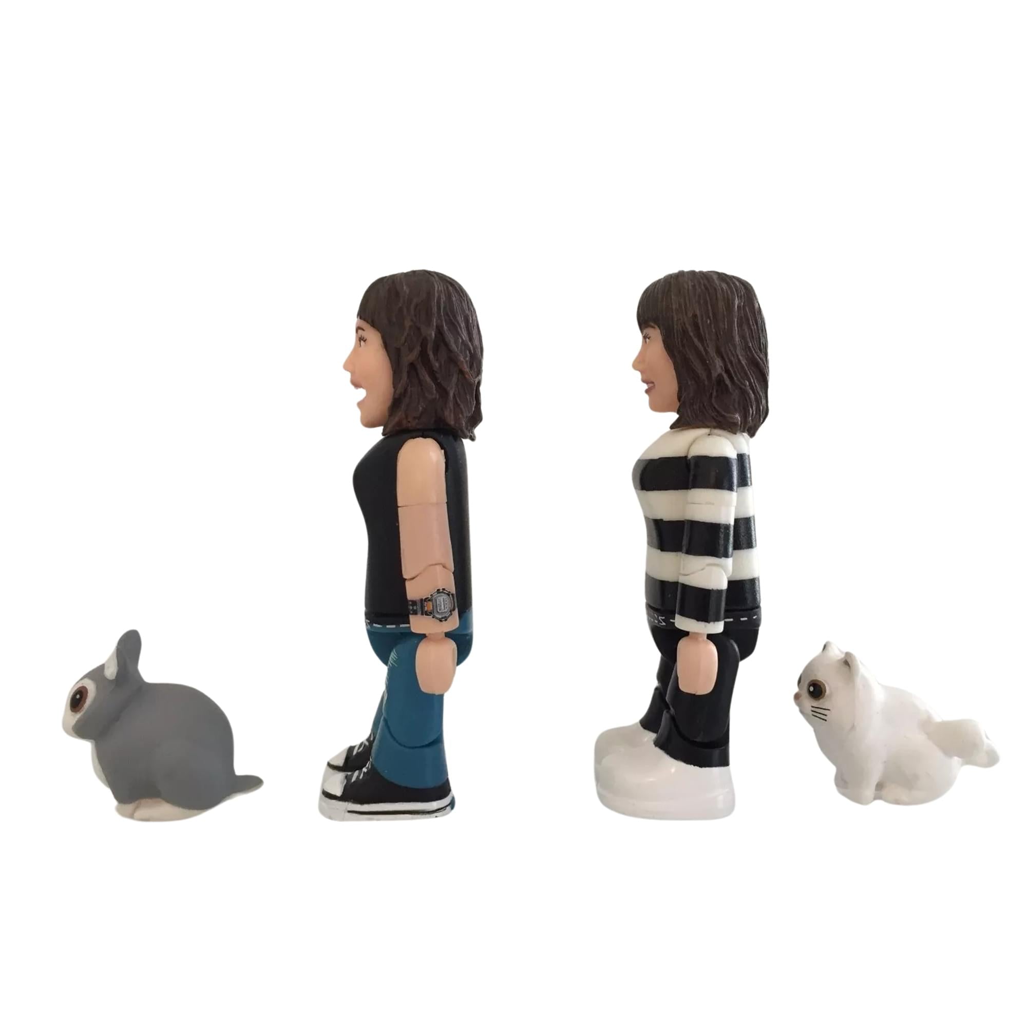 Puffy AmiYumi SMITI 3 Inch Mini Figures