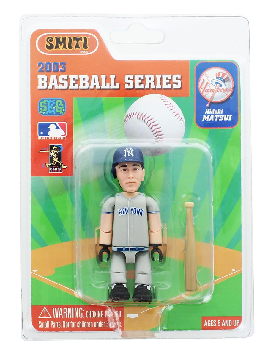 NY Yankees MLB Baseball SMITI 3" Mini Figure: Hideki Matsui
