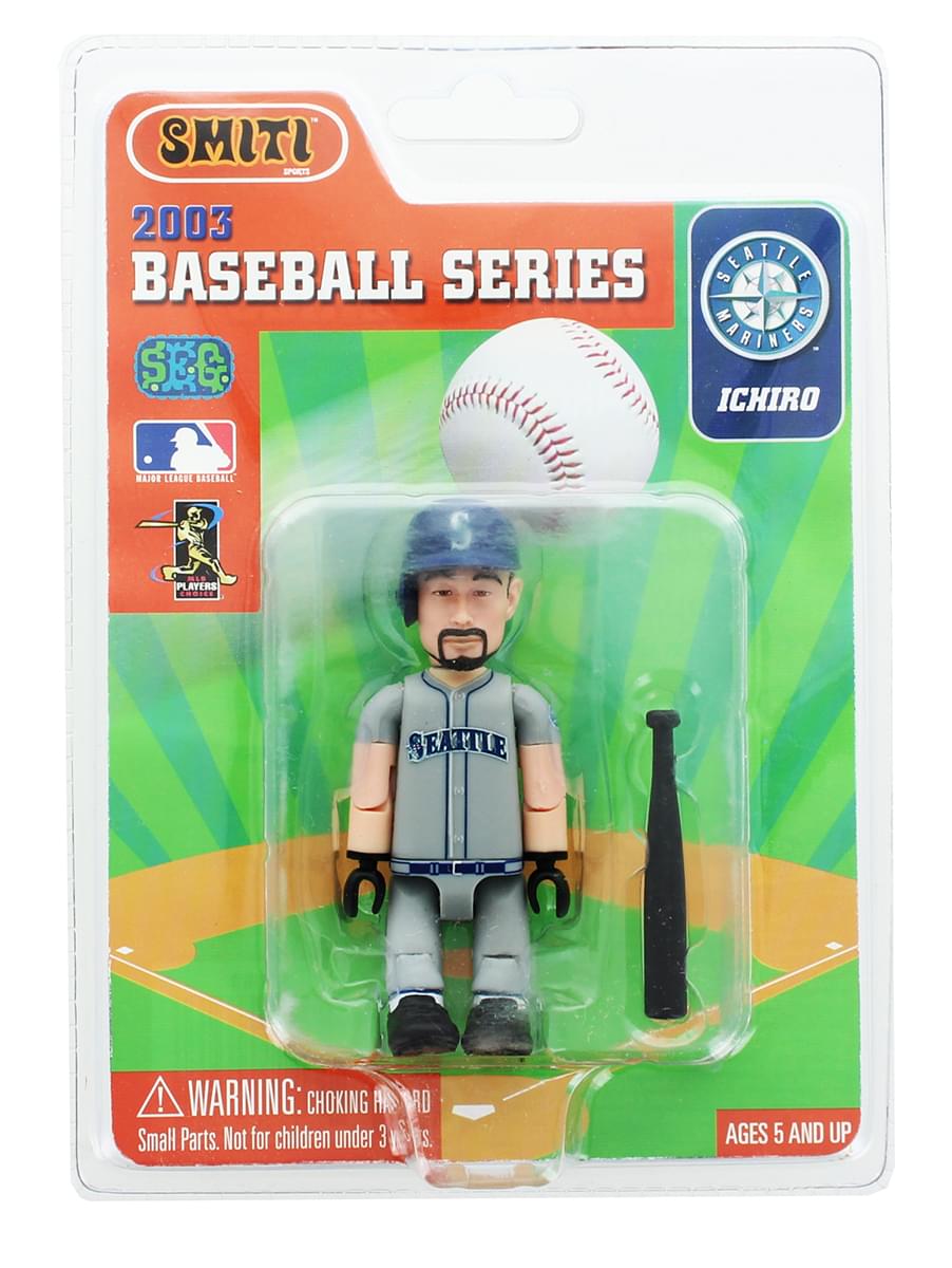 Seattle Mariners MLB Baseball SMITI 3" Mini Figure: Ichiro