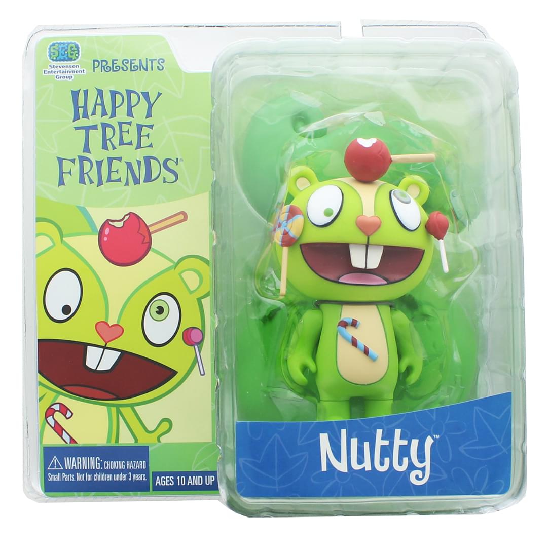 Happy Tree Friends 6" Vinyl Figure: Nutty (Cute Version)