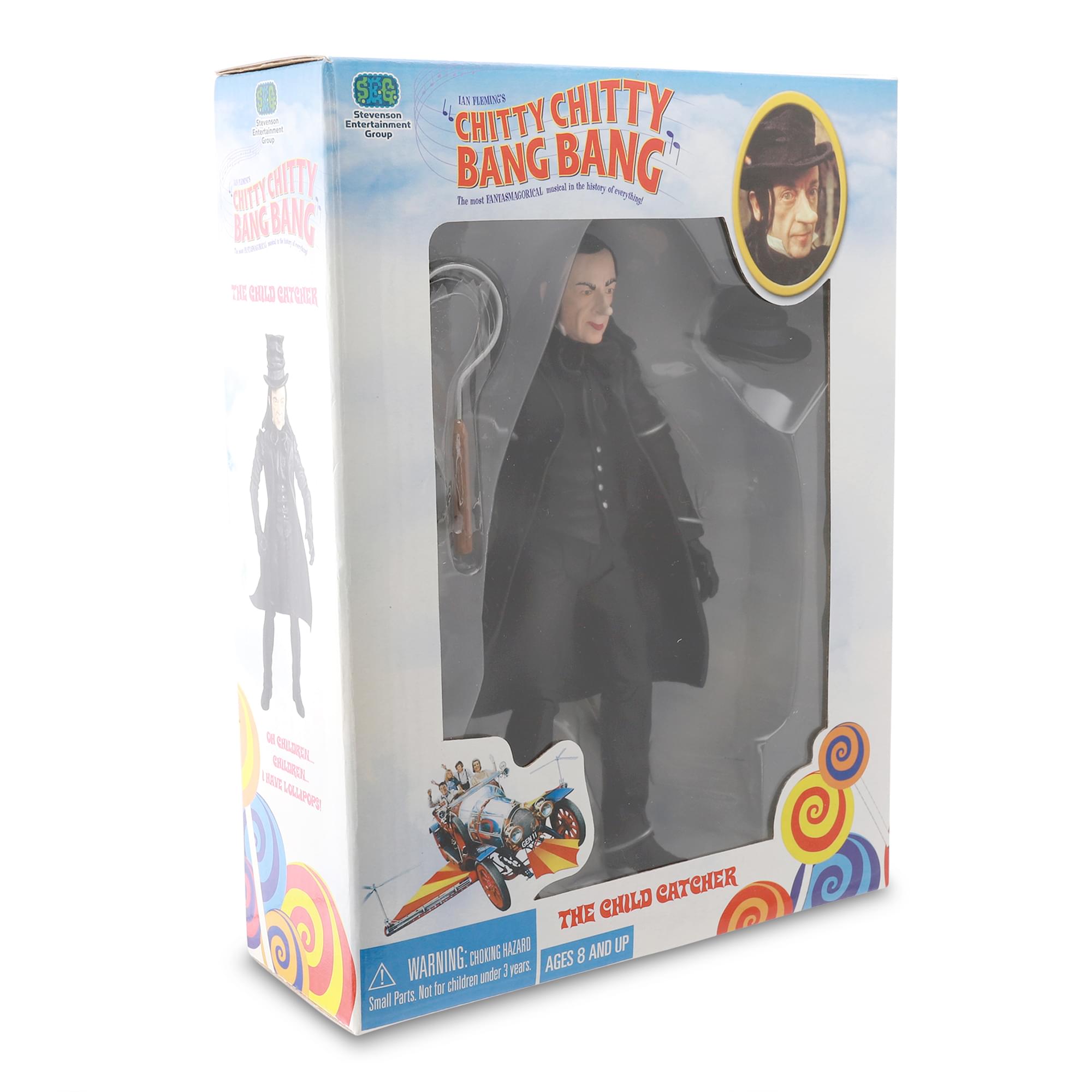 Chitty Chitty Bang Bang 8" Action Figure: Child Catcher (Black)