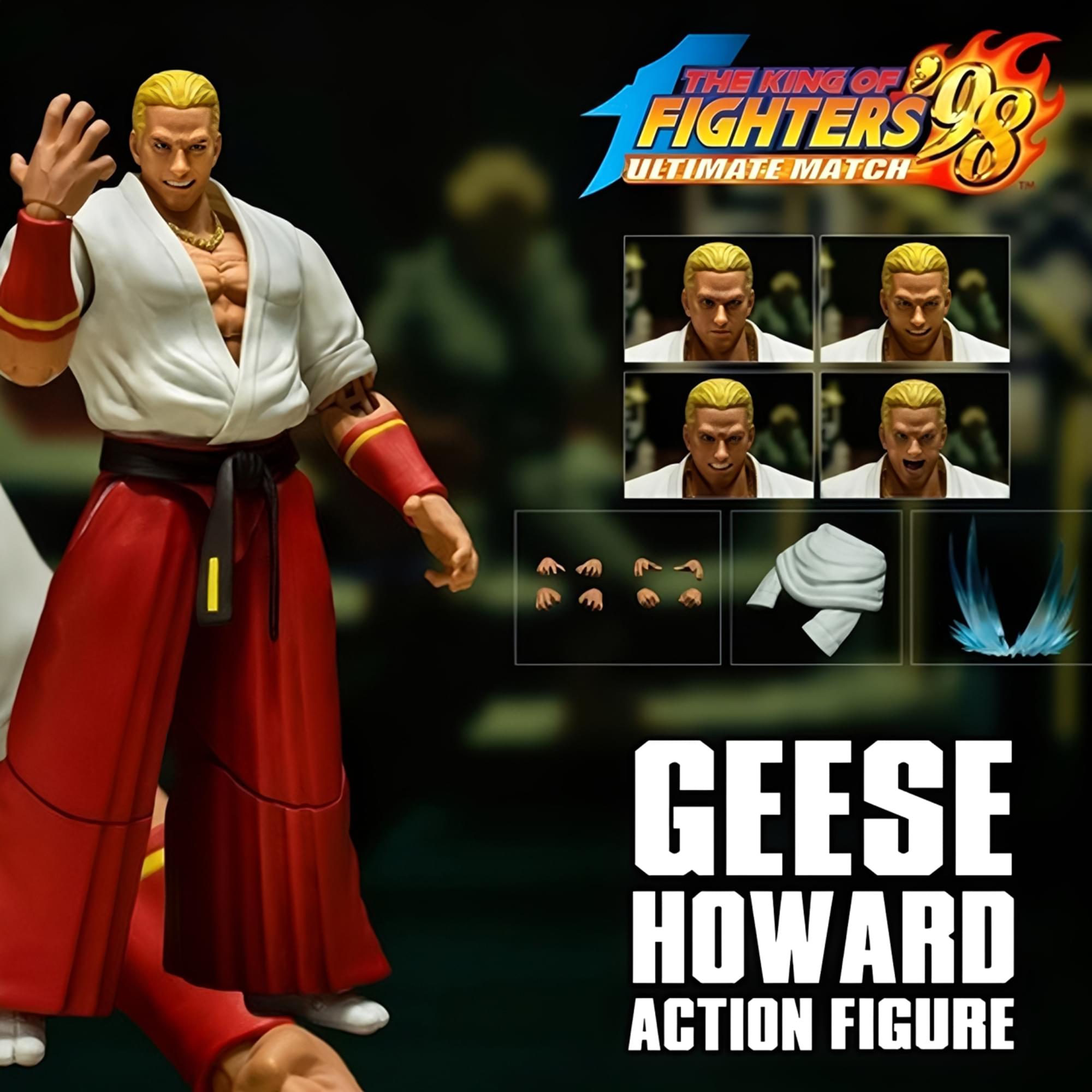 The King Of Fighters '98 1:12 Scale Action Figure | Geese Howard