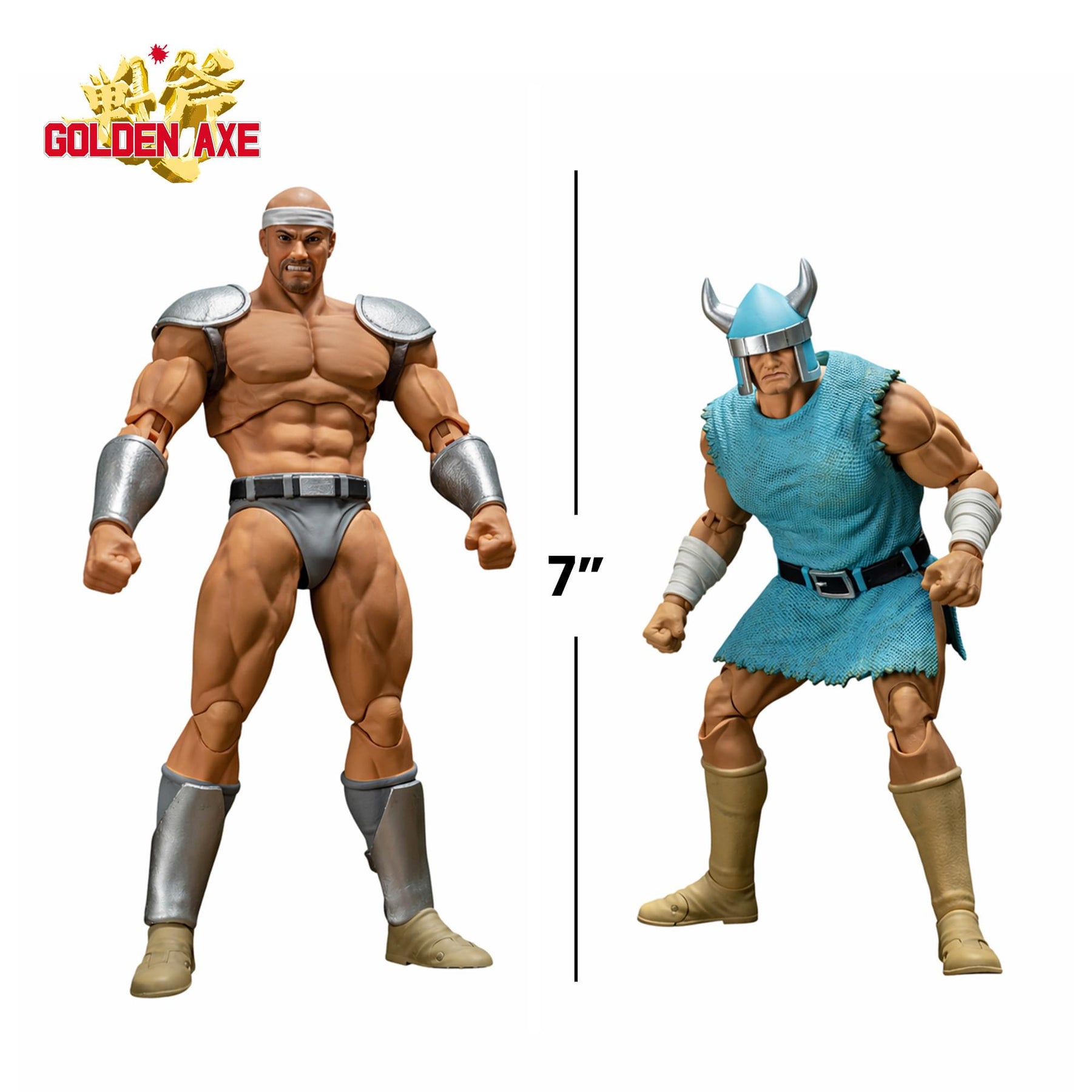 Golden Axe 1:12 Scale Action Figure Two-Pack | Heninger and Long Moan