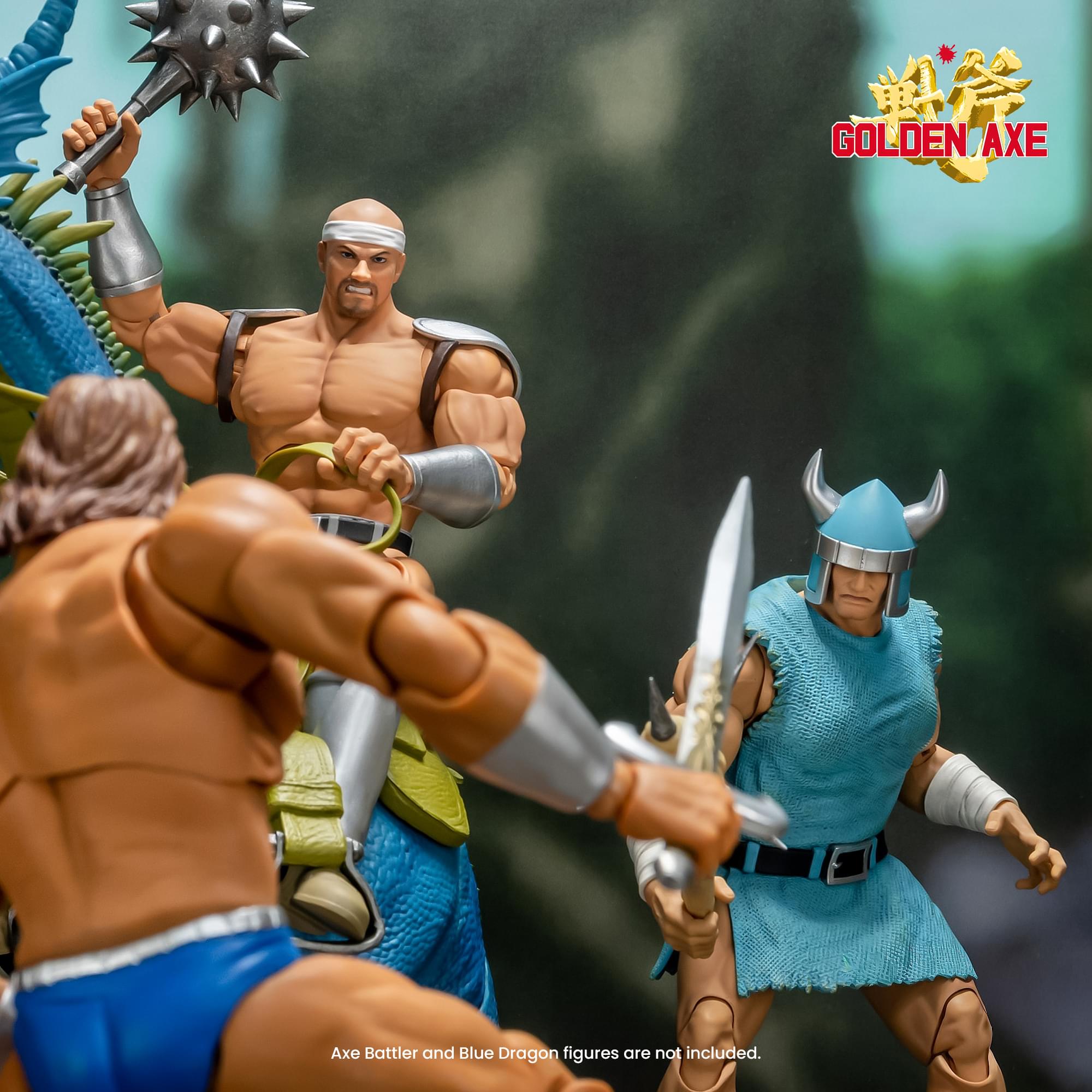 Golden Axe 1:12 Scale Action Figure Two-Pack | Heninger and Long Moan