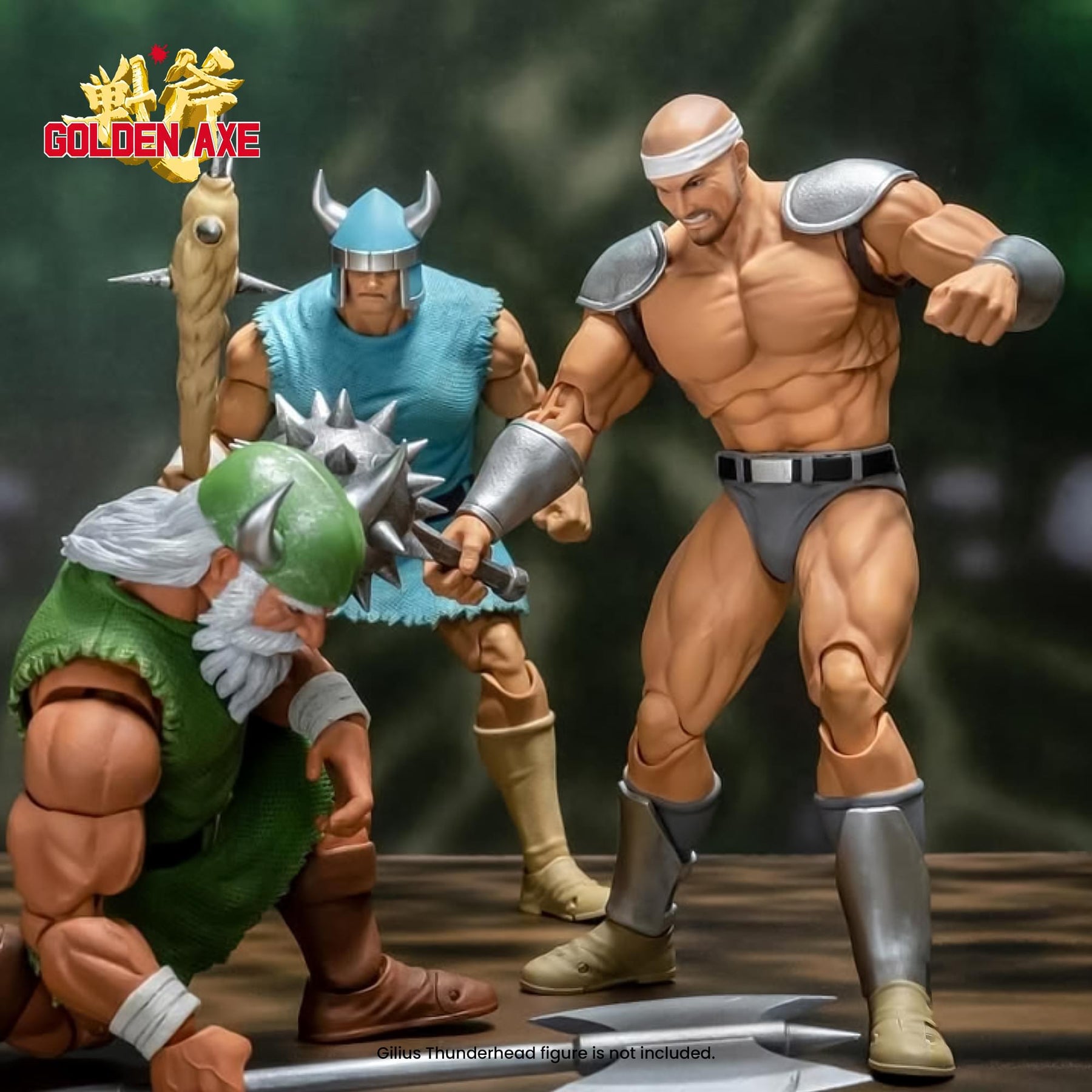 Golden Axe 1:12 Scale Action Figure Two-Pack | Heninger and Long Moan