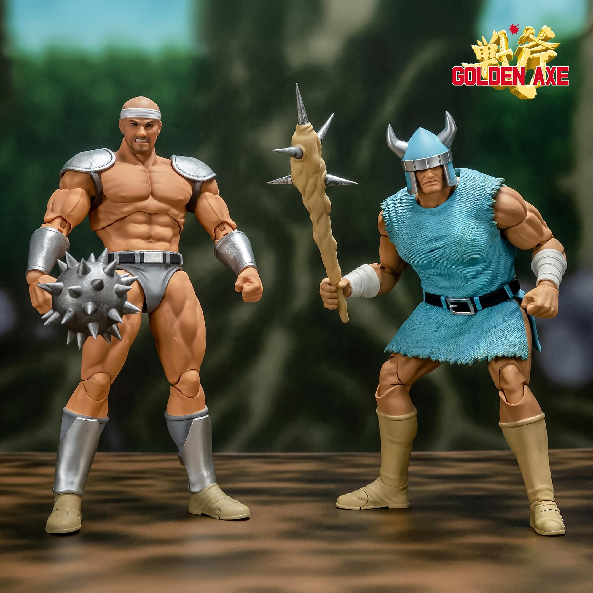 Golden Axe 1:12 Scale Action Figure Two-Pack | Heninger and Long Moan