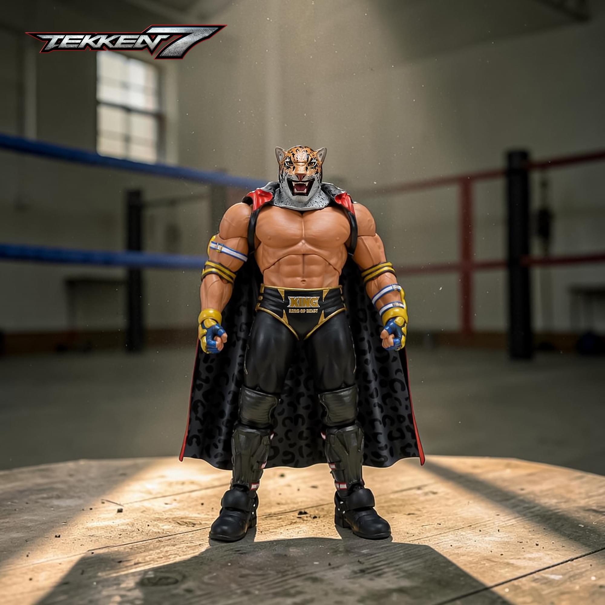Tekken 7 1:12 Scale Action Figure | King (Special Edition)
