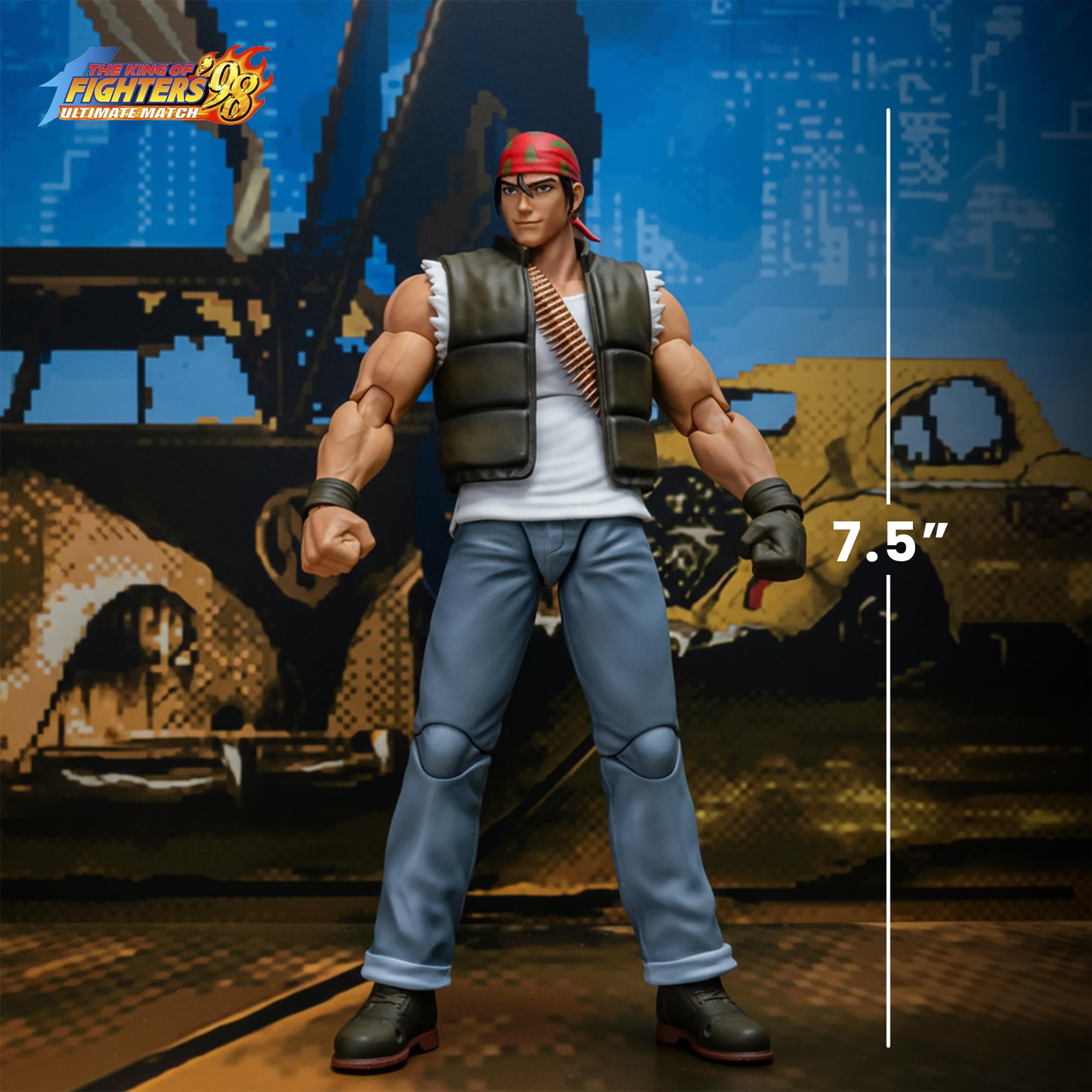 The King of Fighters '98 Ultimate Match Ralf Jones 1/12 Scale BBTS Exclusive Action Figure
