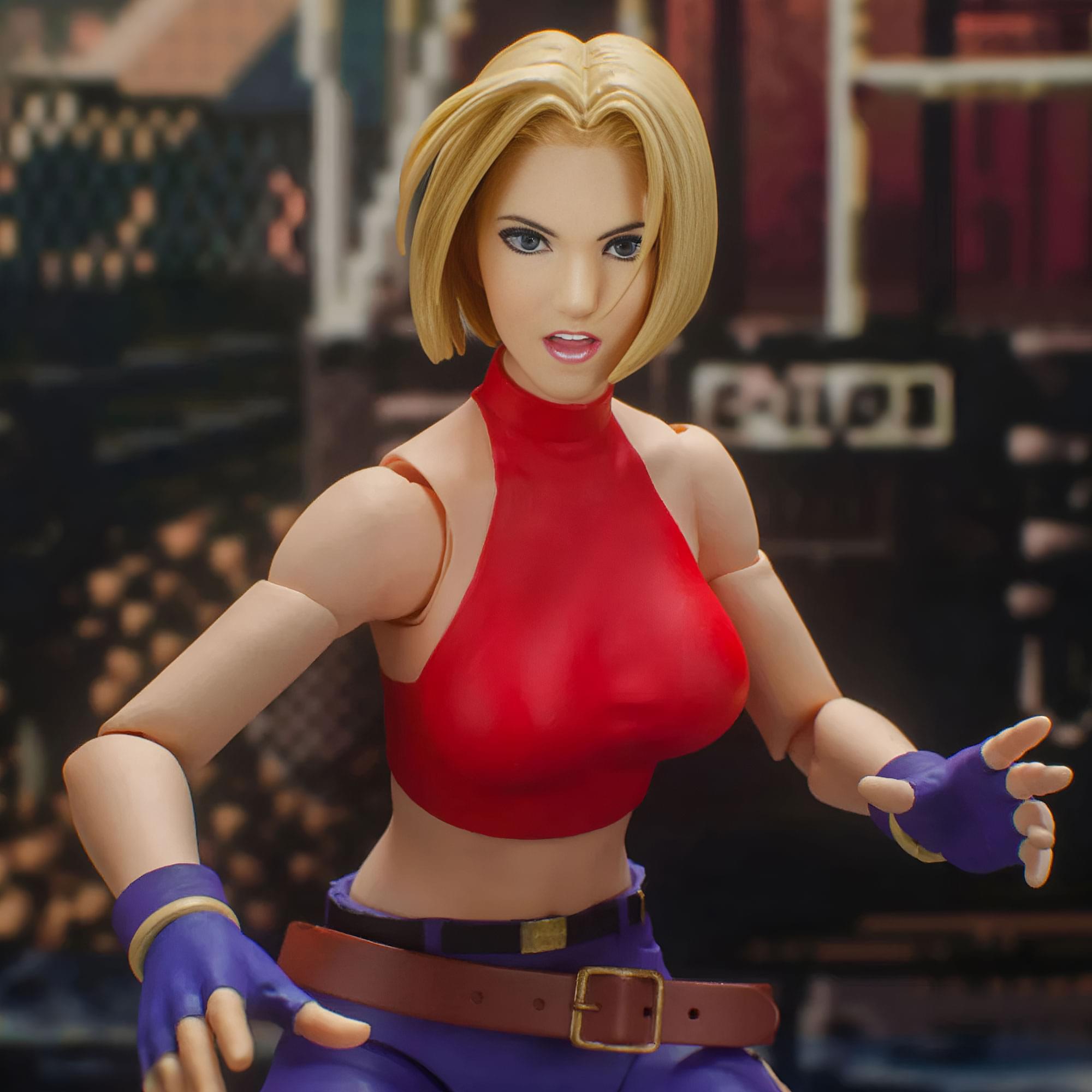The King of Fighters Ultimate Match '98 8 Inch Action Figure | Blue Mary