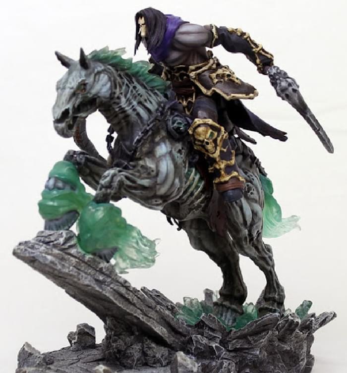 Darksiders Death and Despair Resin Light-Up Statue