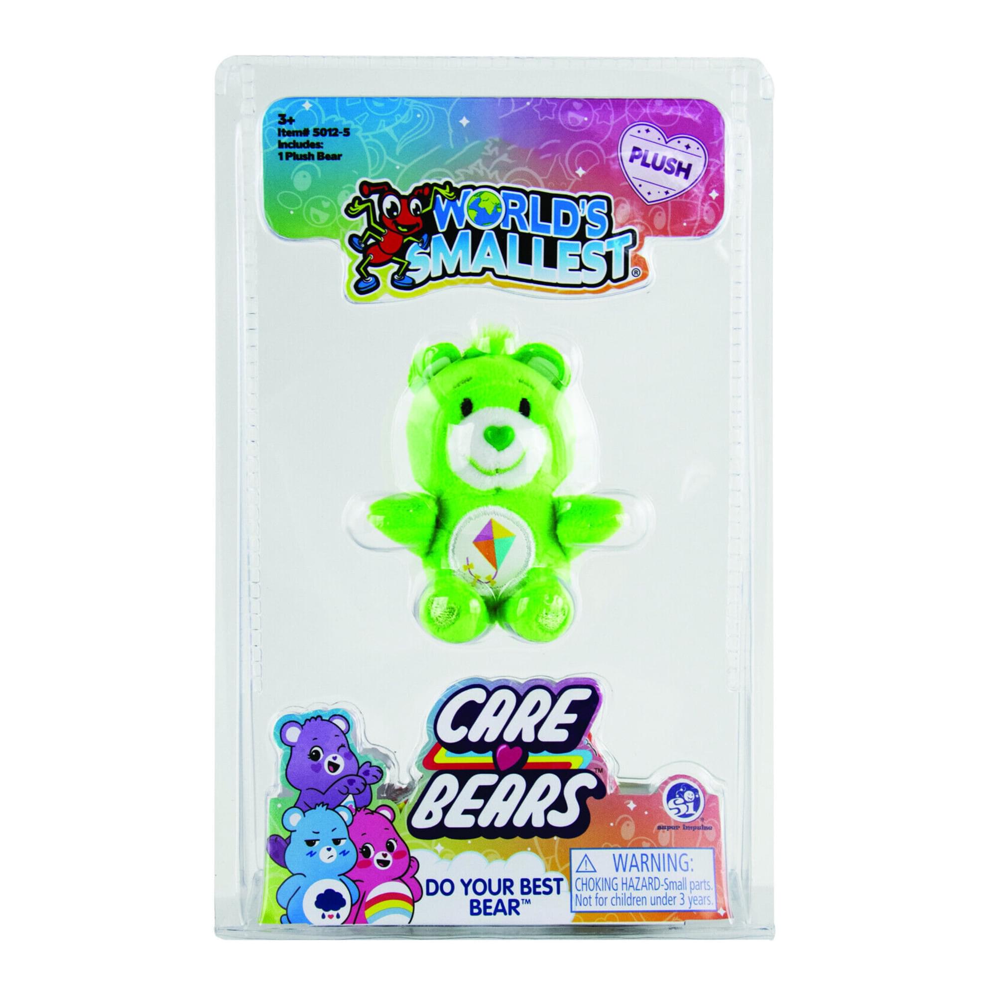 World's Smallest Care Bears Series 5 Mini Plush | Do Your Best Bear
