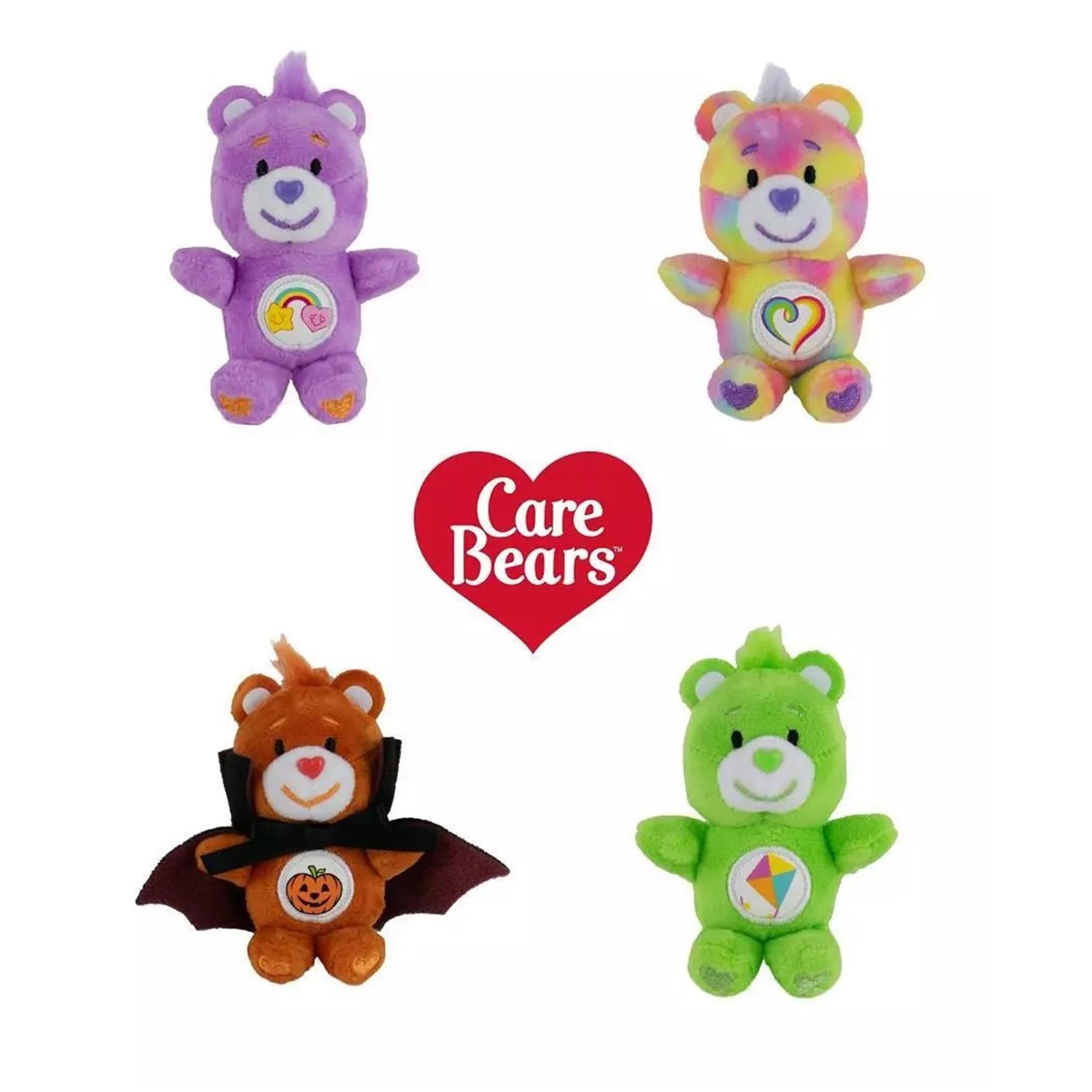 World's Smallest Care Bears Series 5 Mini Plush | Togetherness Bear
