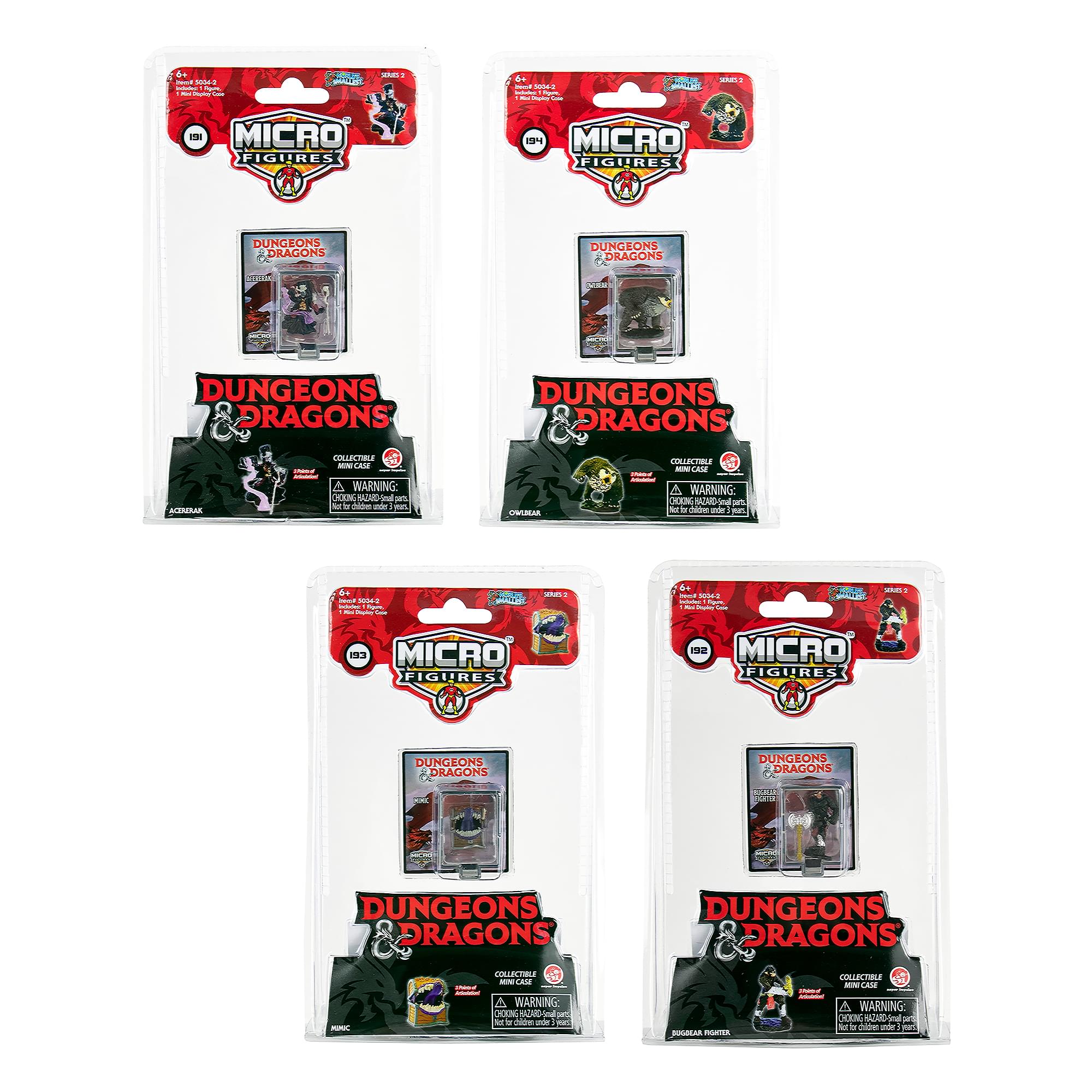 Worlds Smallest Dungeons and Dragons Series 2 Micro Figure | One Random