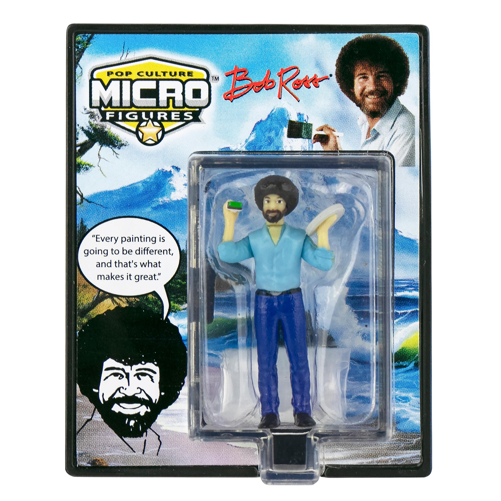 Worlds Smallest Micro Figure | Bob Ross