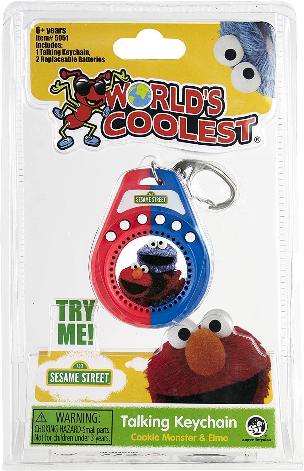 Worlds Coolest Sesame Street Talking Keychain