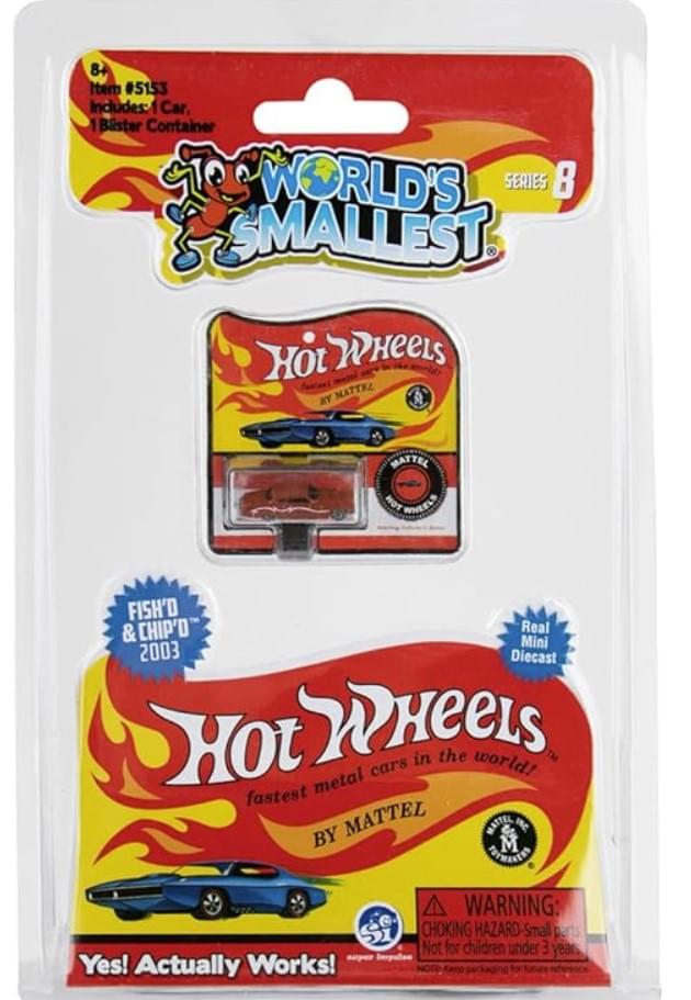 World's Smallest Hot Wheels Series 8 | Fish'd & Chip'd 2003