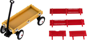 World's Smallest Radio Flyer Town & Country Wagon Toy