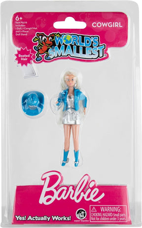 World's Smallest Posable Barbie | Cowgirl