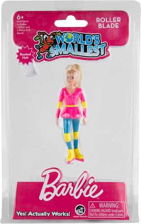 World's Smallest Posable Barbie | Roller Blade