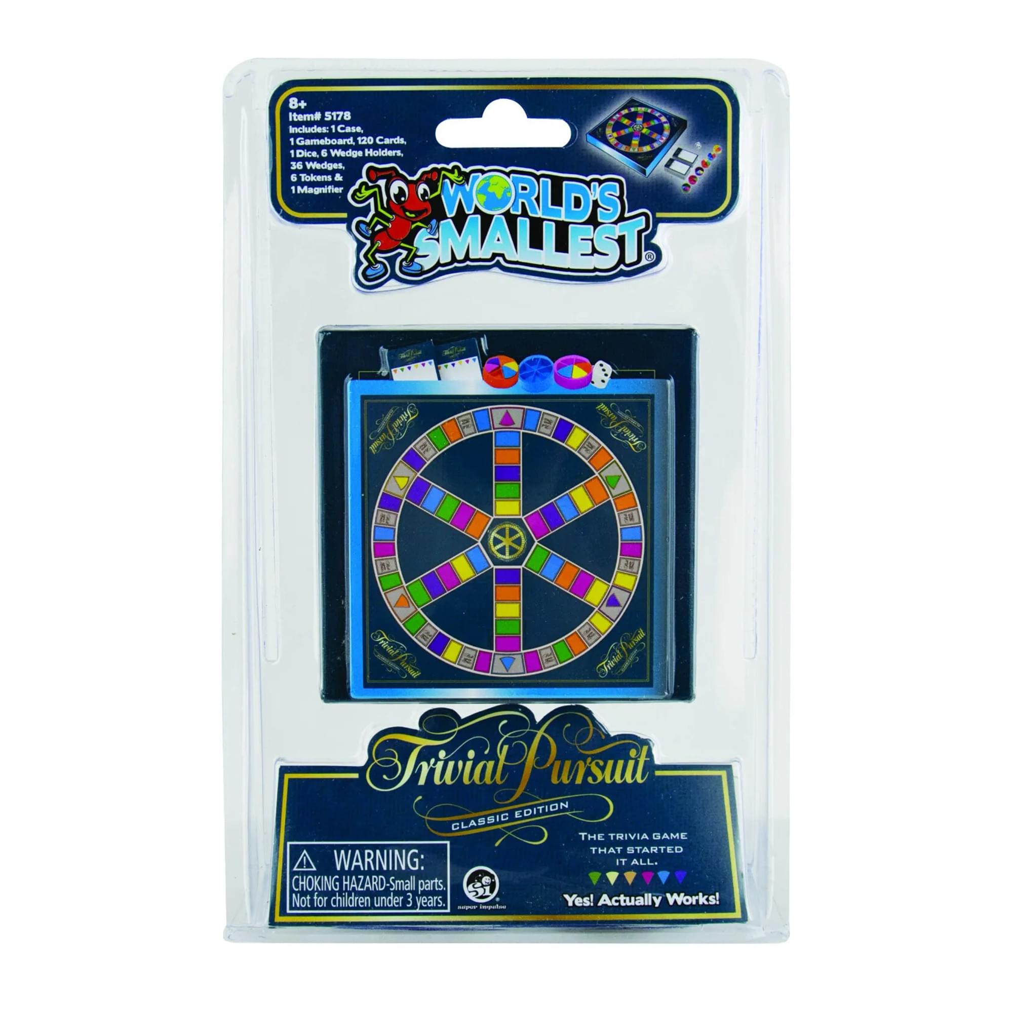 World's Smallest Trivial Pursuit Game