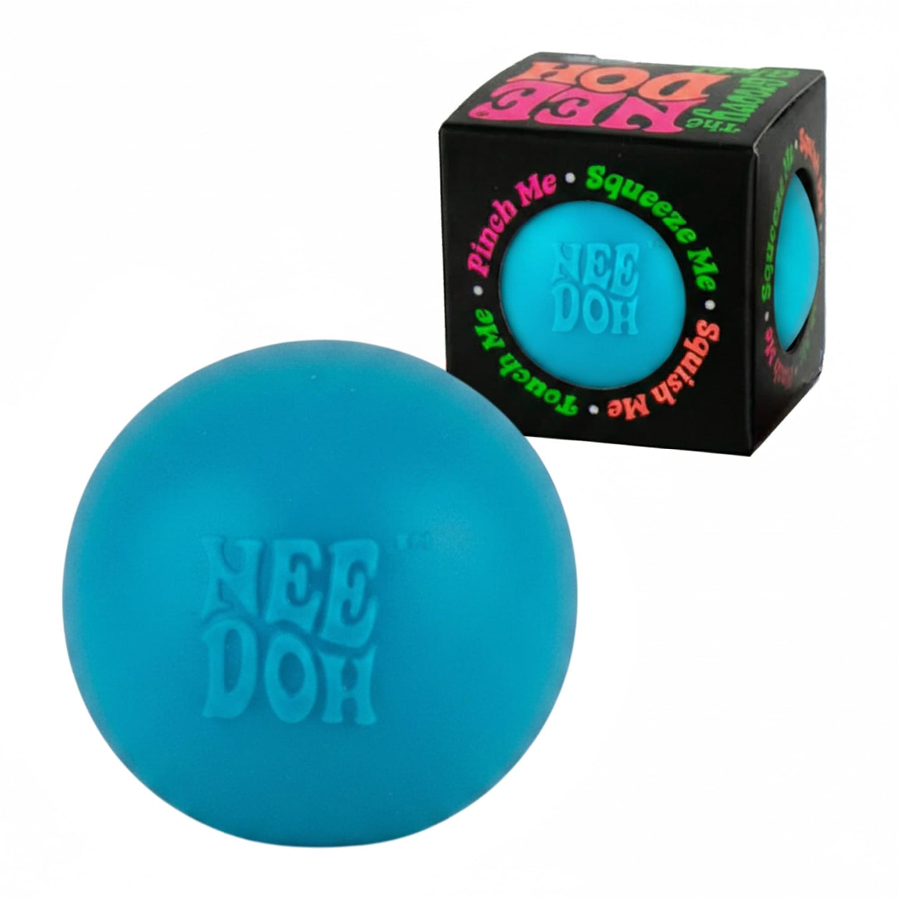 World's Smallest Nee-Doh Blue 1.5-Inch Squishy Stress Reliever