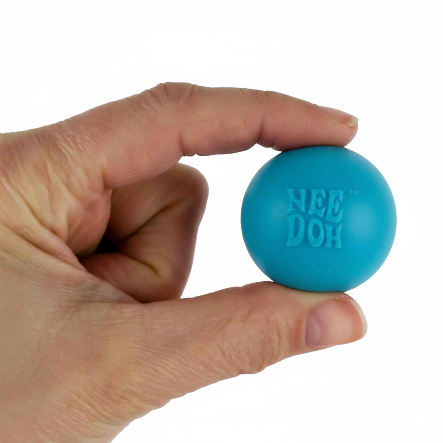 World's Smallest Nee-Doh Blue 1.5-Inch Squishy Stress Reliever
