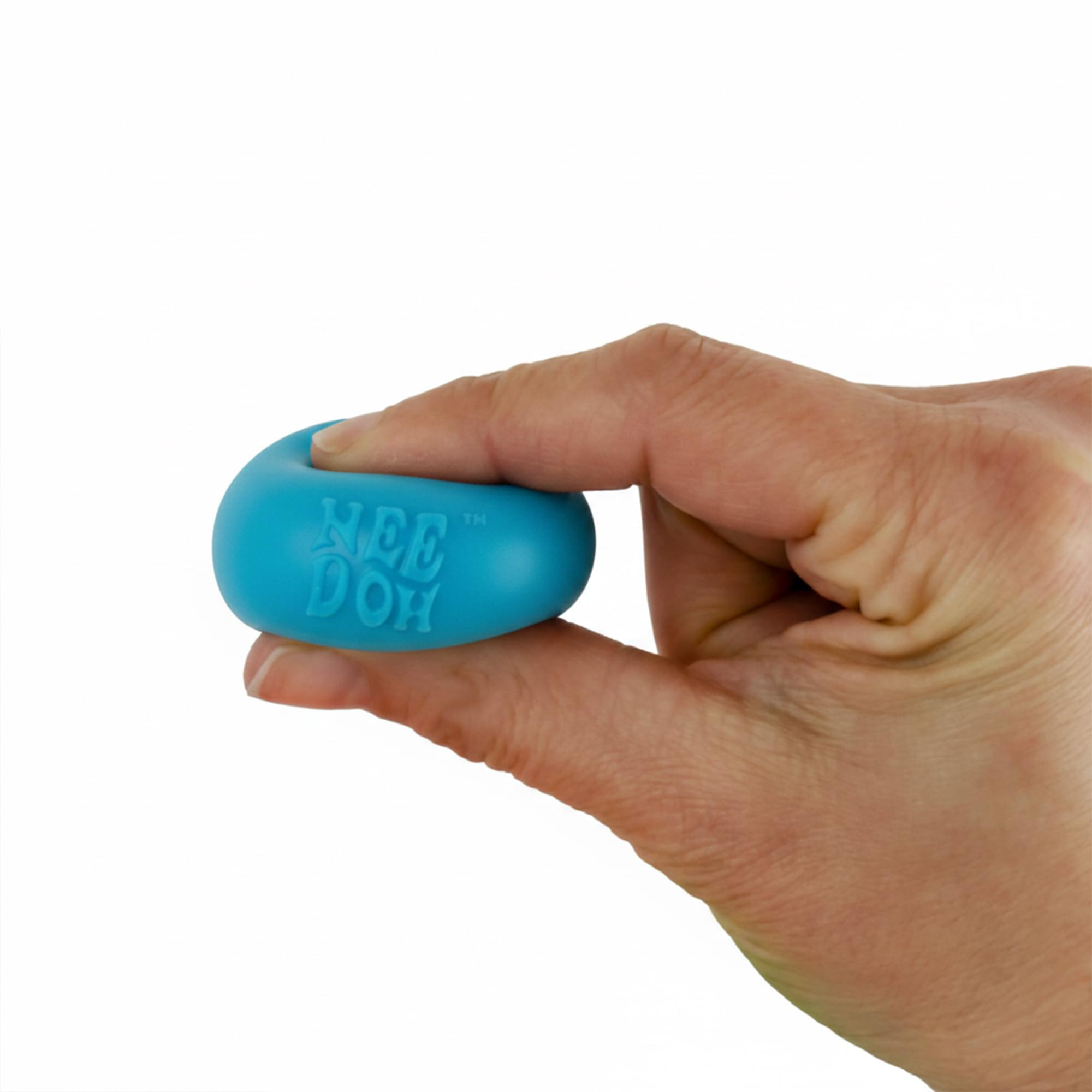 World's Smallest Nee-Doh Blue 1.5-Inch Squishy Stress Reliever