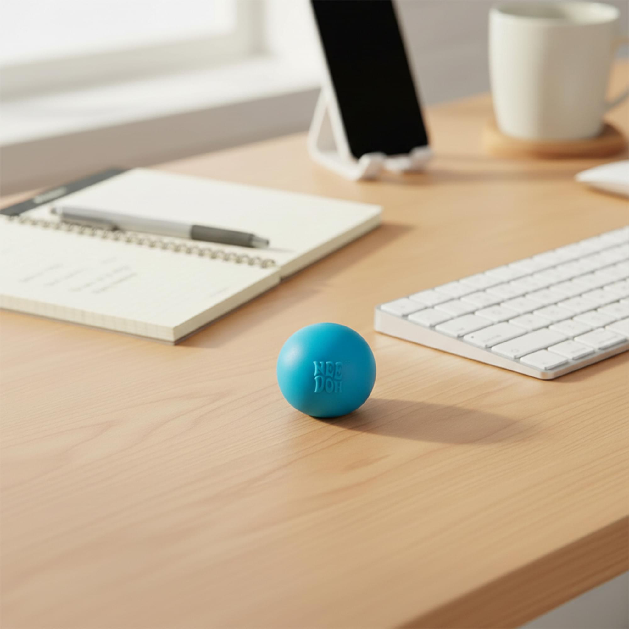 World's Smallest Nee-Doh Blue 1.5-Inch Squishy Stress Reliever