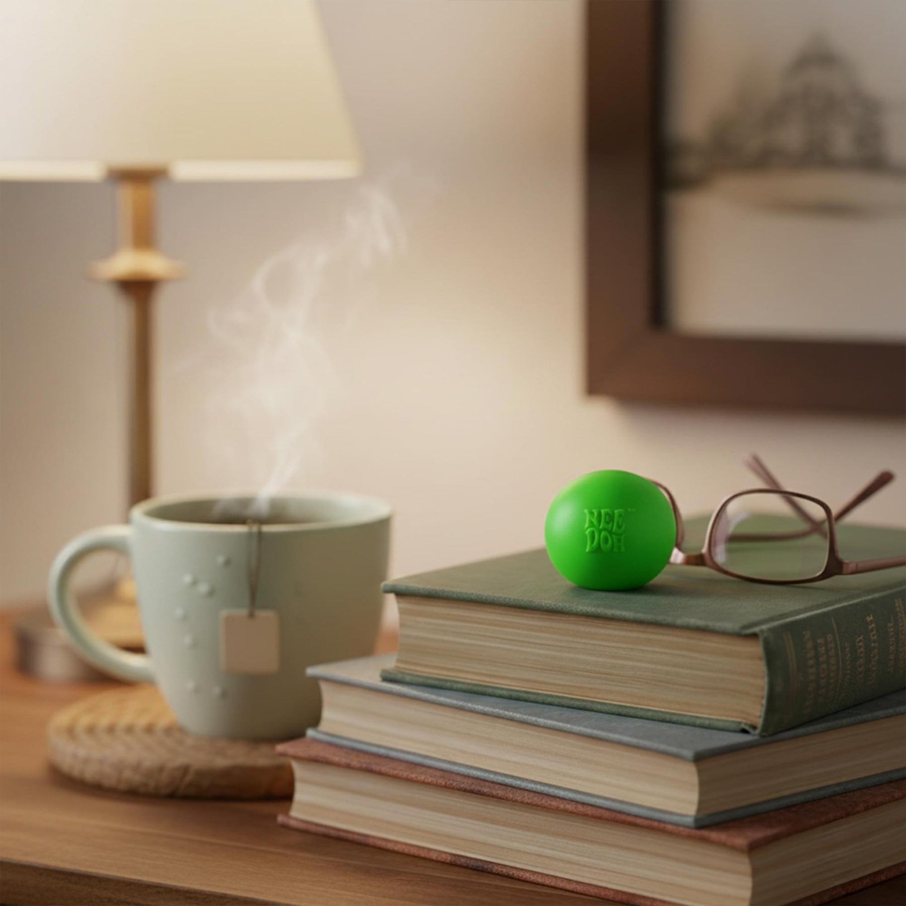 World's Smallest Nee-Doh Green 1.5-Inch Squishy Stress Reliever