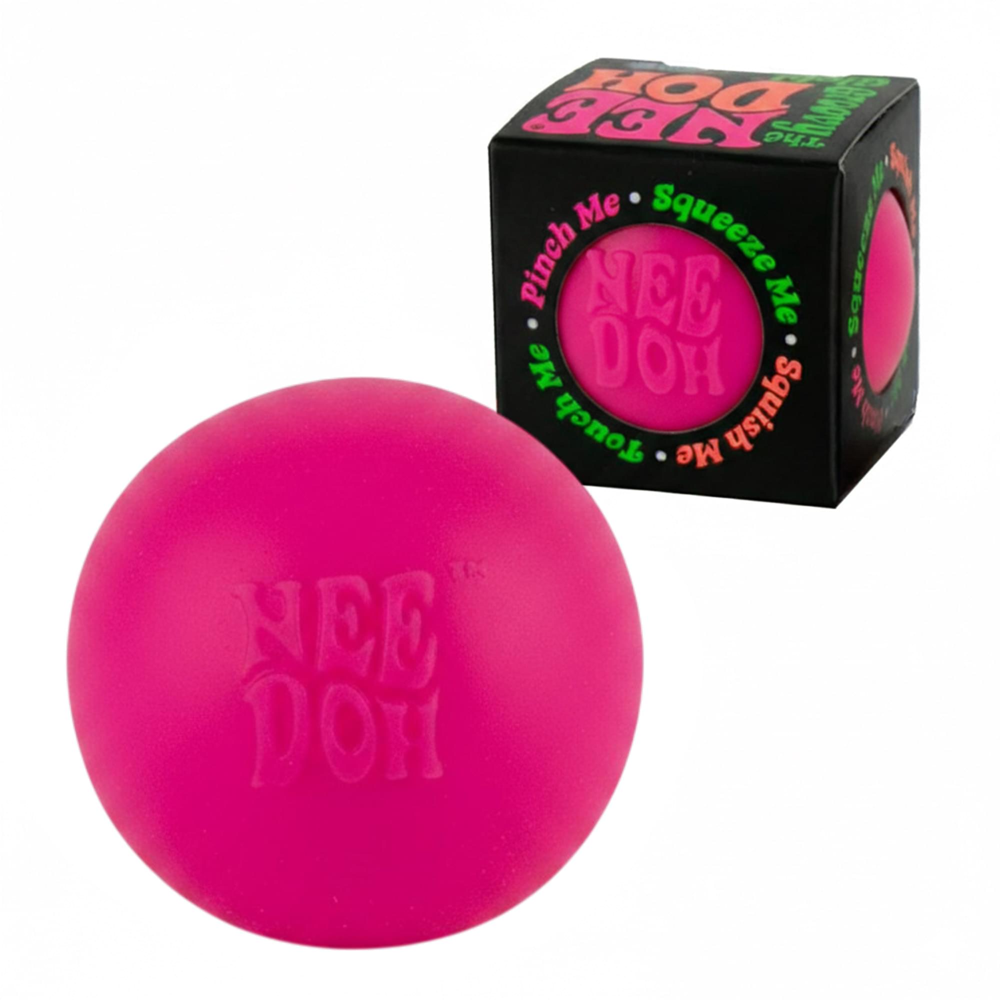 World's Smallest Nee-Doh Pink 1.5-Inch Squishy Stress Reliever