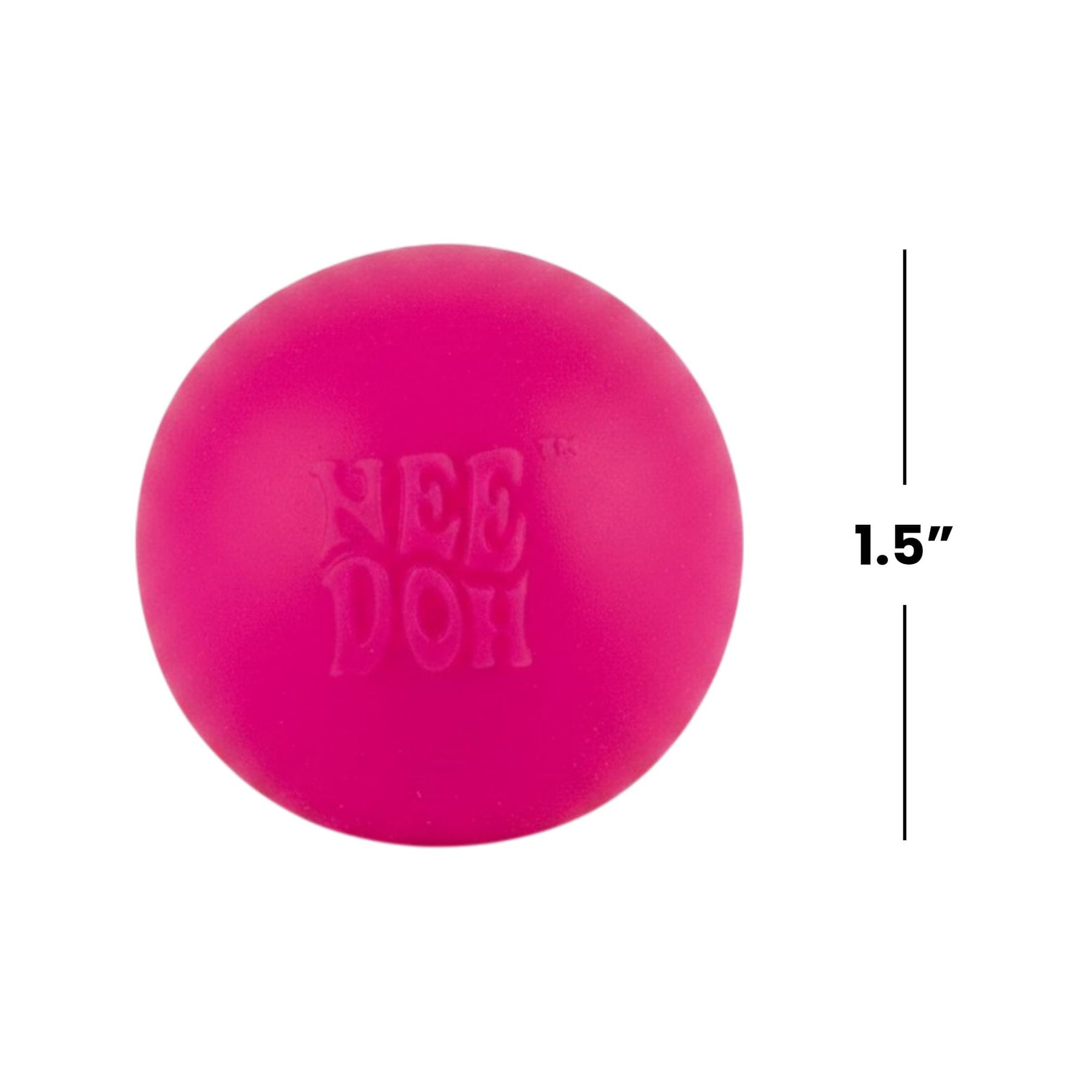World's Smallest Nee-Doh Pink 1.5-Inch Squishy Stress Reliever
